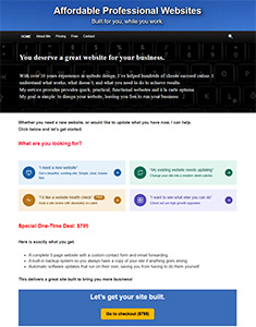 Creating Futures US website