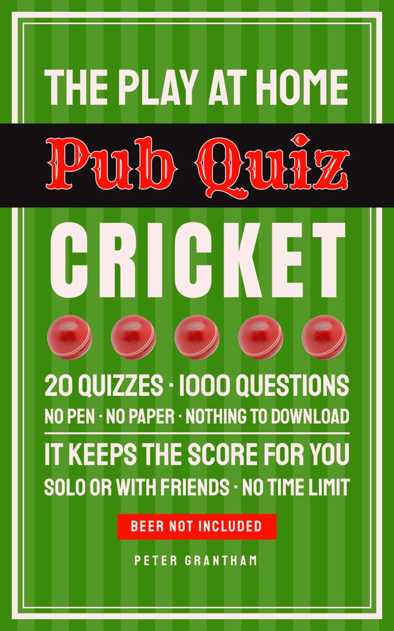 The Play at Home Cricket Pub Quiz