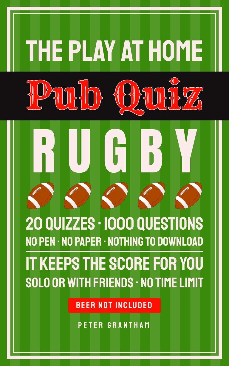 The Play at Home Rugby Pub Quiz