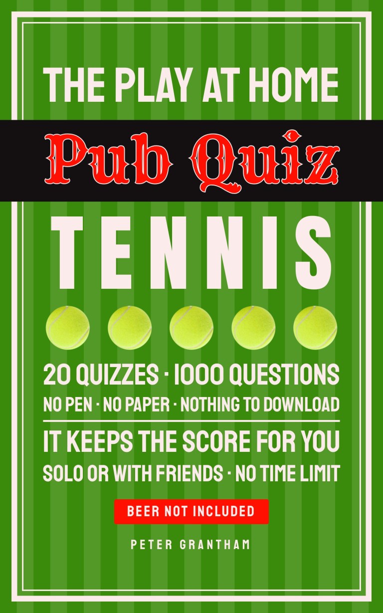 The Play at Home Tennis Pub Quiz